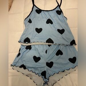 Heart pajama set